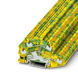 PTTBS 1,5/S-PE-R-CLXM - Protective conductor double-level terminal block