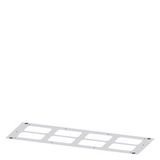 Roof plate for module inserts IP30, D: 400mm W: 1100mm