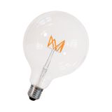 LED Filament Wave G125 E27 240V 3W 2200K Dimm