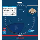Expert for Laminated Panel circular saw blade 190 x 30 x 2,6 mm, 60