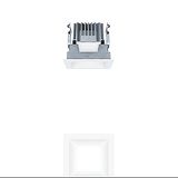 P-INF Q100L 1000-927-65 LDO WH WH - LED ceiling-recessed luminaire