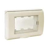 IP55 FR.PLATE+SOFT COVER 3M.BLANC