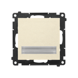 LED luminaire, 230V, champagne matt