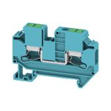 Feed-through terminal block, SNAP IN, blue, 6 mm², 41 A, 1000 V, Numbe