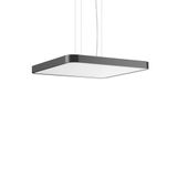 TRIONA square, 91 W, 11400 lm, 830, anthracite, DALI Pendant luminaire