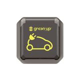 Socket Outlet Green'Up Plexo 2P+E 16A 230V French Standard Anthracite