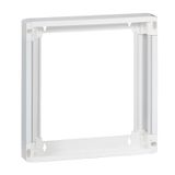 Extension Frame Drivia 18 Modules 2 Rows White RAL9003
