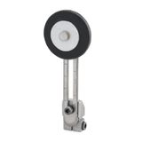 Replacement actuator for WL series limit switch: adjustable roller lever, 49mm dia. rubber roller WL  9127F