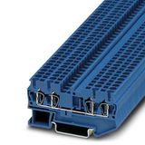 Feed-through terminal block ST 2,5-QUATTRO BU