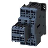 power contactor, AC-3e/AC-3, 38 A, 18.5 kW / 400 V, 3-pole, 24 V AC, 50