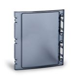 MODD242 | Module cover Transparent door 24 mod 2r