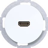 HDMI High Definition contactdoos WCD, R.1/R.3/R.8, polarwit