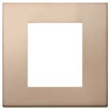 Plate 2M BS metal bronze