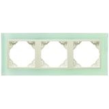 TRIPLE FRAME CRISTAL/PEARL