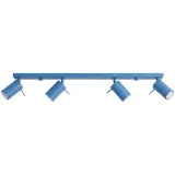 Ceiling lamp RING 4L azure