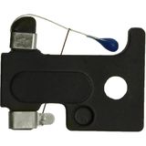 Eaton Bussmann series GMT telecommunication fuse, Color code blue, 125 Vac, 60 Vdc, 3A, Non Indicating, Fast-acting, Tin-plated beryllium copper terminal