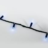 FLASHING STRING LIGHT 100LED 7W 10m BLUE IP54 230V