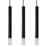 HANGING LAMP WEZYR 3 BLACK G9 3X40W IP20