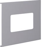 Pre-cut lid 2gang, FB 60190, grey