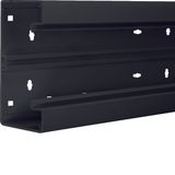 Wall trunking base front mounted BR 68x130mm lid 80mm of pvc in graphi