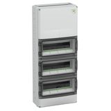 Small distributions boards, Type of protection IP65, Impact strength IK08, Protection class II, Un 400V DC, UL, DLG, UL-EU, VDE, Halogen free