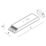 LIGHT IOT: CENTRALINA DALI BT1 108X30H21