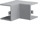 Inner corner cut-laminating halogen-free for LF 25x25mm stone grey
