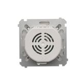 Equipotential socket, Silver matt, metalic