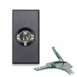 16A 2P NO PUSHBUTTON 250V +KEY 1MOD