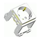 KEY LOCK TWO-WAY SWITCH WHITE