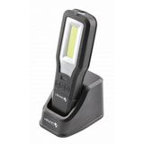 HOEGERT Work light torch, rechargable, USB