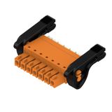 PCB plug-in connector, female plug, 3.81 mm, Number of poles: 7, 180°, PUSH IN with actuator, Clamping range, max. : 1.5 mm², Box