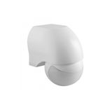 Motion detector CR-11, max 1200W, AC220-240V, 50/60Hz, angle 180°, range 2-8m ± 1,8- 2,5m, IP20, working with LED, surface mounted, white housing