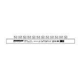 Busbar fork 4-pole, L1/N/L2/N/L3/N, 16mmý,, 1m (The price is shown without markup on metals. Request a quote for accurate information)