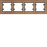 4P Horiz plate. - oak wood