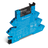 Rel. interface SSR screwless 6,2mm.In.240VAC 1NO Out.6A/24VDC (38.91.3.240.9024)