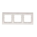 Single contact push button illuminated without pictogram, 10AX, white