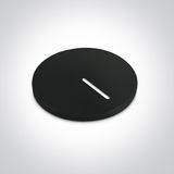 BLACK ROUND COVER FOR 68000E