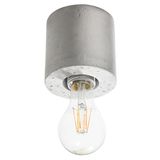 SALGADO BETON CEILING LIGHT E27 1X60W IP20