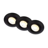 Nachhaltige Ultraflache LED Einbauleuchten 3er-Set