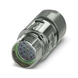 M23-19S1N8A90DUS - Coupler connector