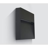 ANTHRACITE WALL LIGHT 9W WW IP54 230V
