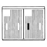 EH3 ENCL. DIN 2 AP 1125X1115X320 SHDL AG