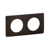 PLATE 2 GANG MAT BLACK