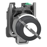 Metal KS 2-pos stay put KRL 1 NO Push-in