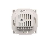Single-pole switch + two-pole switch - 2 push buttons, (module), 16AX, Screw, white