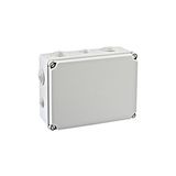 Junction Box IP65, H=197 W=260 D=100, 6xM25 4xM40