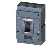 Circuit breaker 3VA6 UL frame 800 breaking capacity class H 65 kA @ 480 V 3-pole