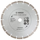 Diamond Cutting Blade TWINSET, 230x22.23x2.3 mm