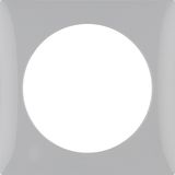 Integro Flow Frame, 1-Gang Grey Glossy